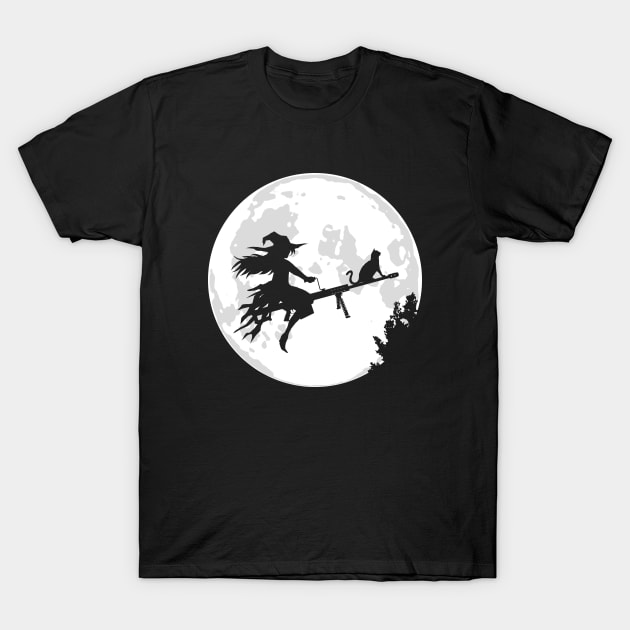 Fifty Caliber Witch T-Shirt by CCDesign